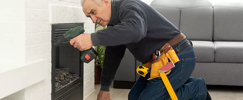 New Indoor Fireplace Installation in Country Club Hills, Illinois