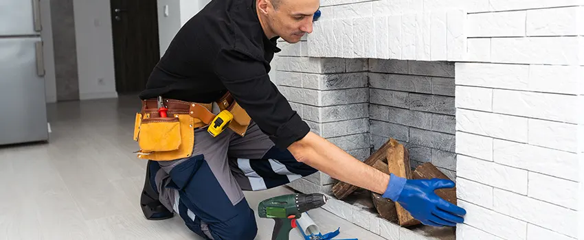 Fireplace Damaged Damper Frame Repair Services in Country Club Hills, Illinois