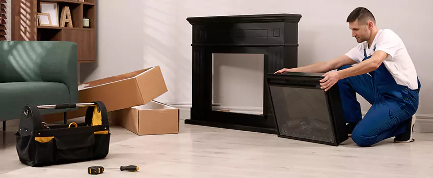 Old Rusted Metal Fireplace Repair And Replacement in Country Club Hills, IL